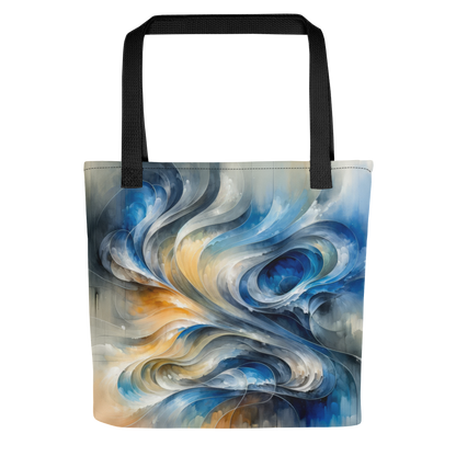 Sac fourre-tout d’art abstrait : flux adaptatif