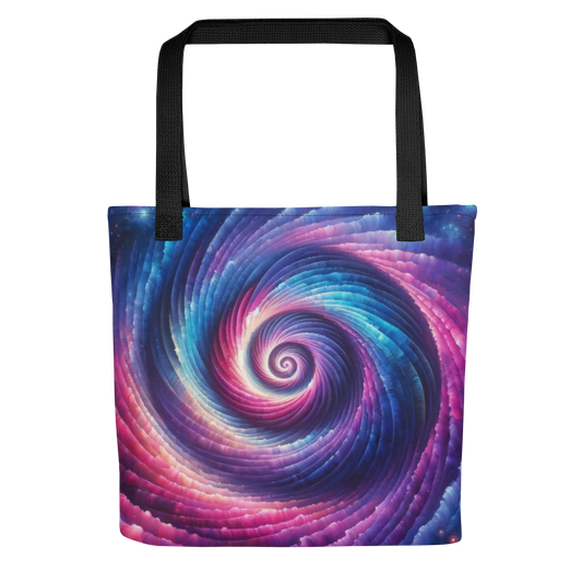 Abstract Art Tote Bag: Innovation Spiral
