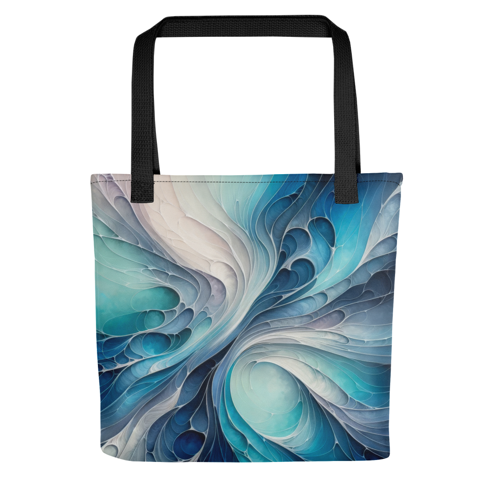 Abstract Art Tote Bag: Adaptive Currents