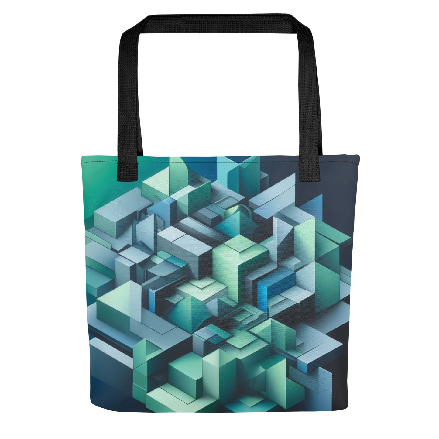 Abstract Art Tote Bag: Strategic Depth