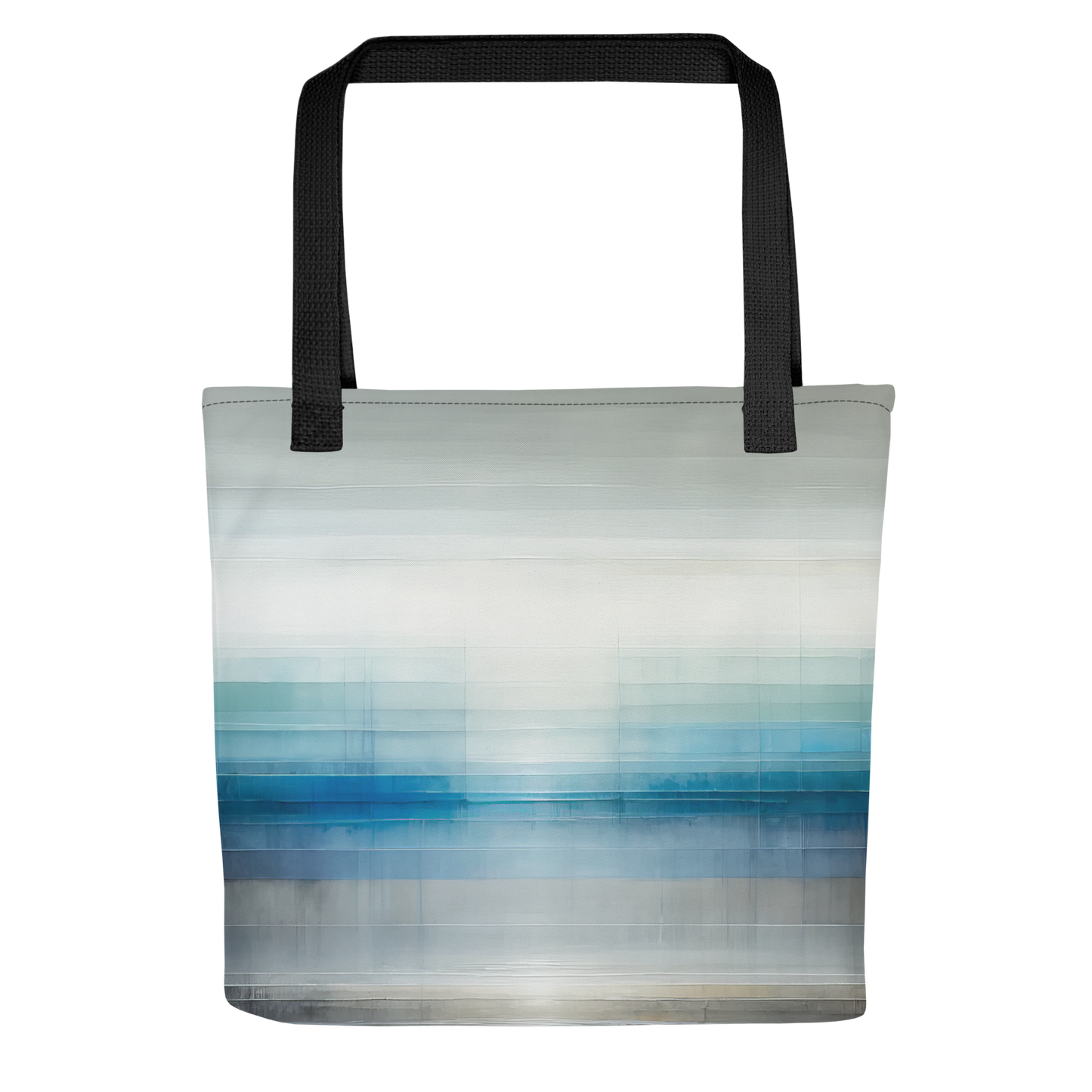 Abstract Art Tote Bag: Composed Clarity