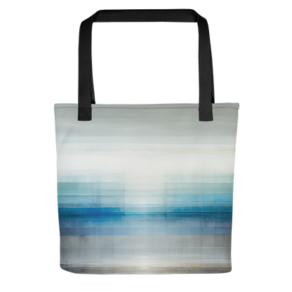 Abstract Art Tote Bag: Composed Clarity