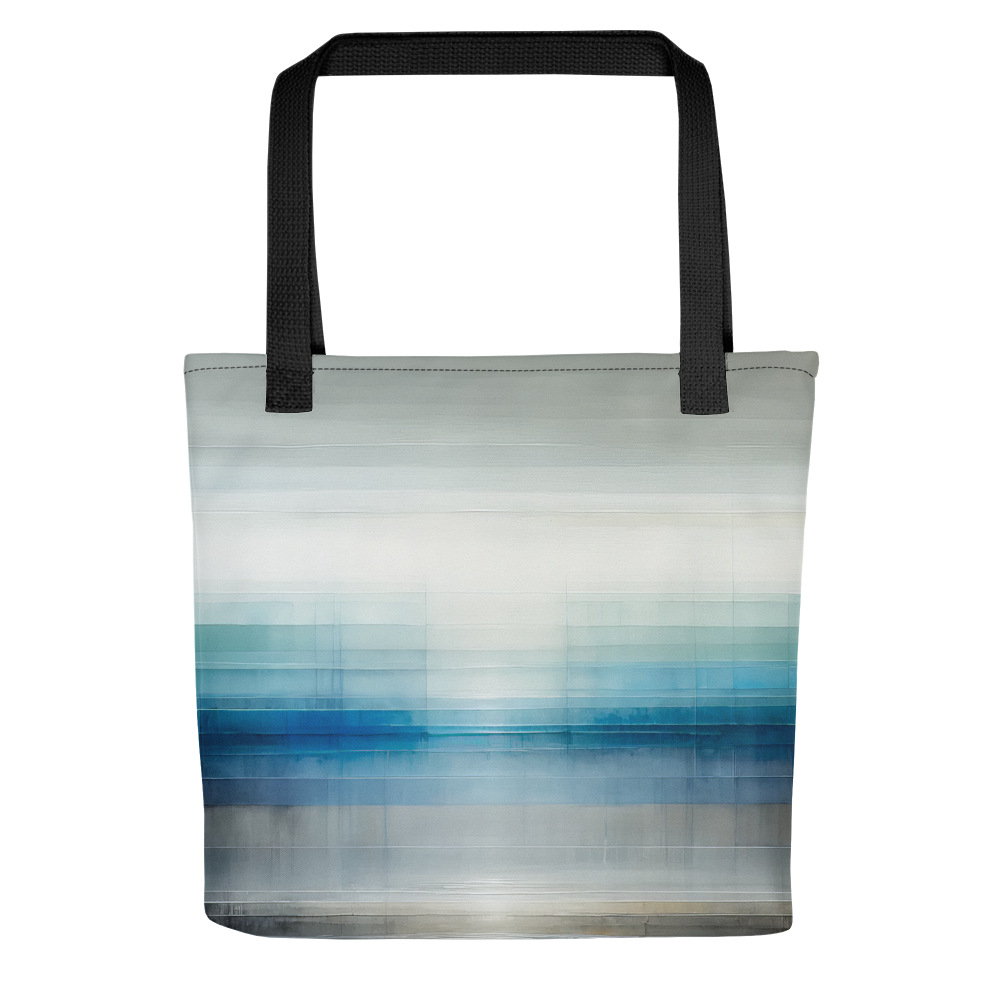 Abstract Art Tote Bag: Composed Clarity