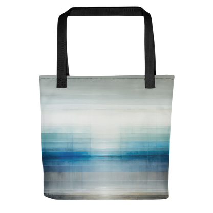 Abstract Art Tote Bag: Composed Clarity