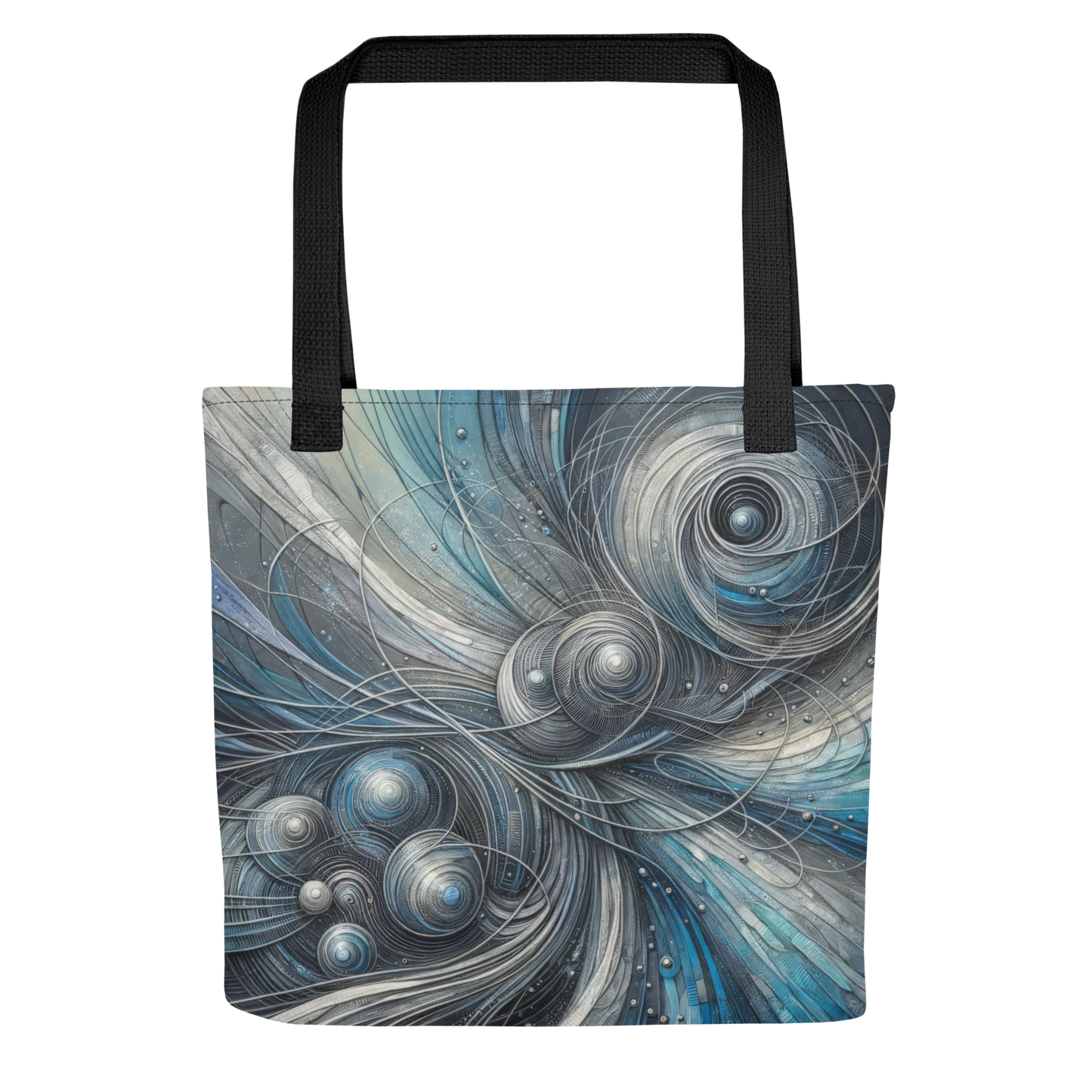 Abstract Art Tote Bag: Calculative Currents