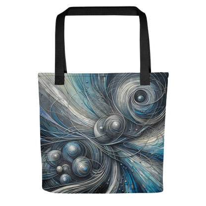 Abstract Art Tote Bag: Calculative Currents