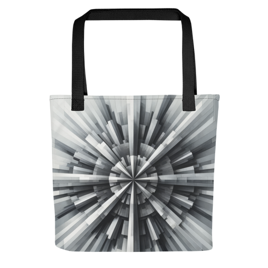 Abstract Art Tote Bag: Precision Pulse