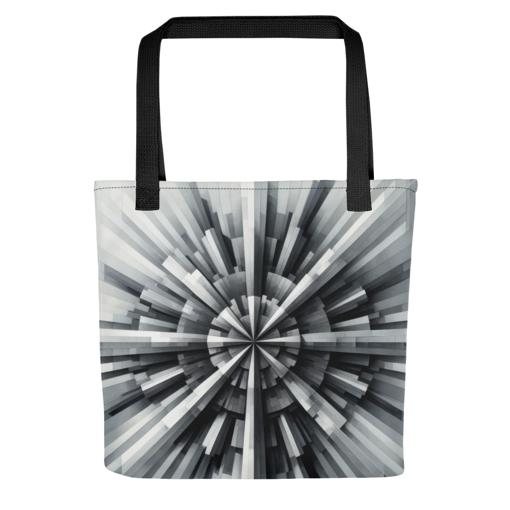 Abstract Art Tote Bag: Precision Pulse