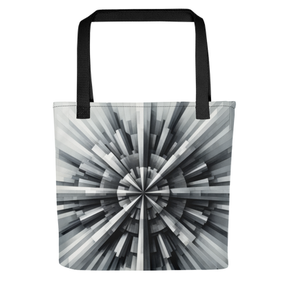 Abstract Art Tote Bag: Precision Pulse