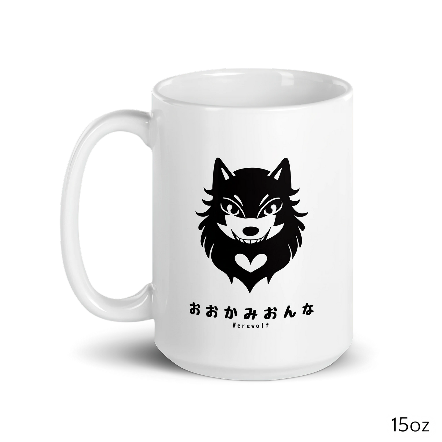 Kawaii Creatures - Werewolf: Ceramic Mug