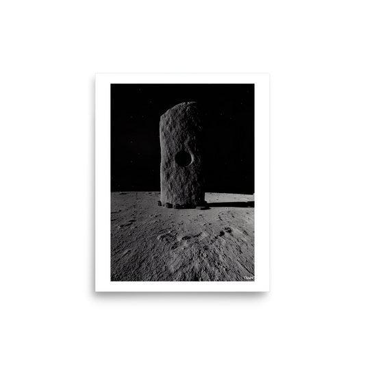Megaliths Among the Elements - Outer Space: Lustre Paper Poster