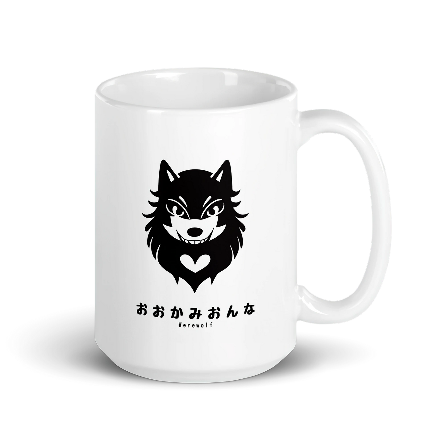 Kawaii Creatures - Werewolf: Ceramic Mug