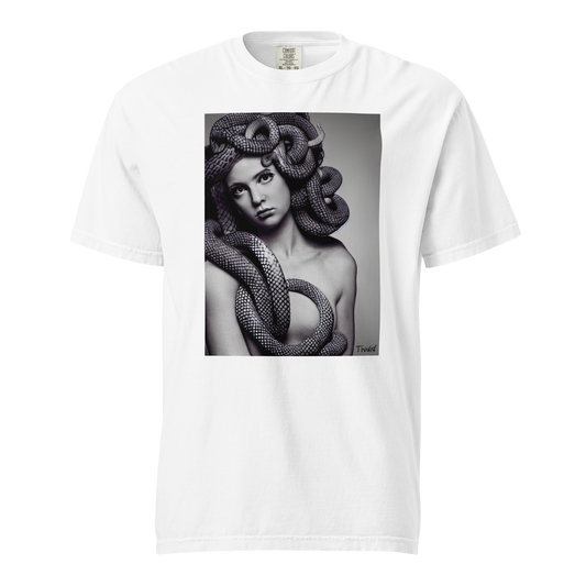 Unisex Grafik T-Shirt: Porträts weiblicher Kreaturen - Gorgon