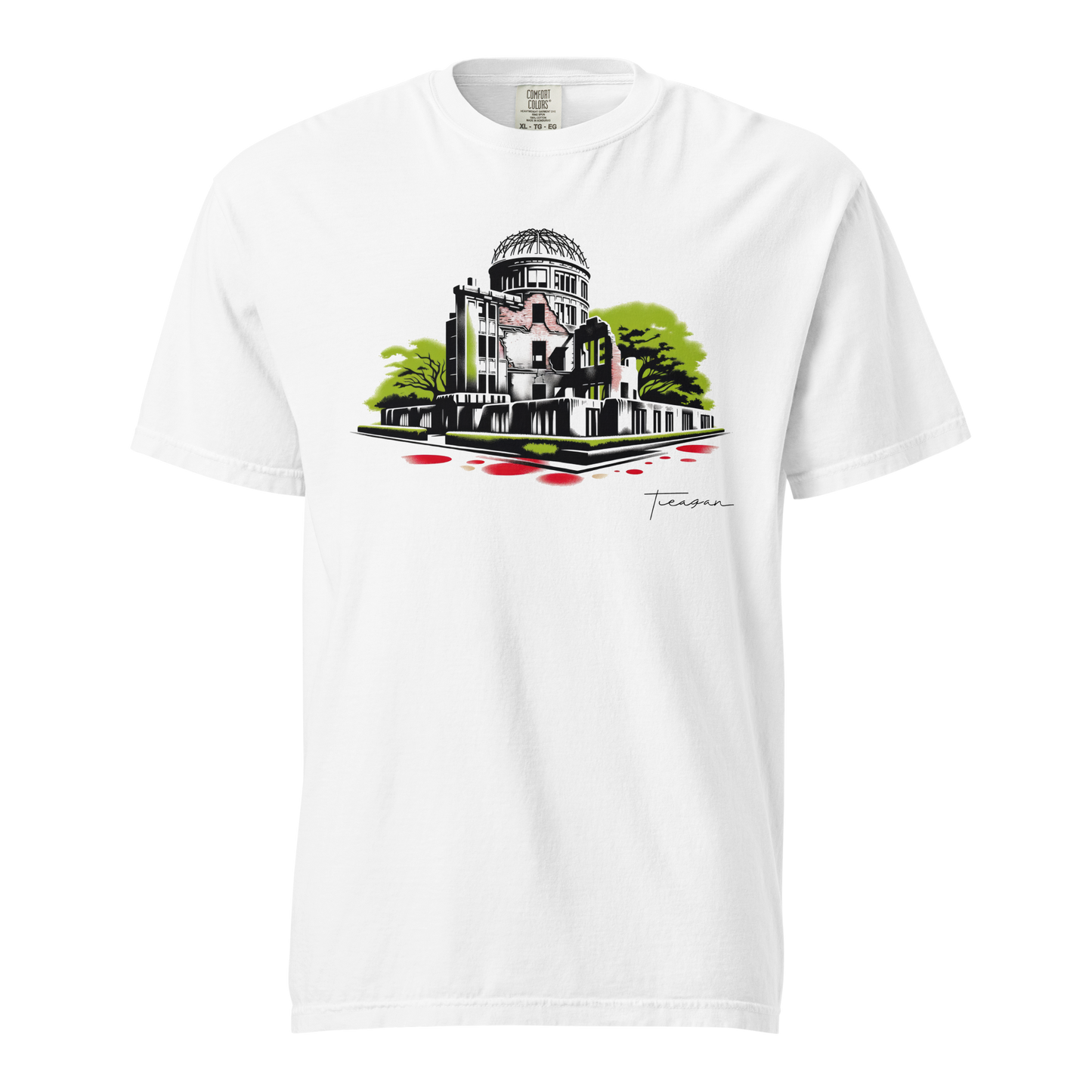 Unisex Graphic T-Shirt: Peace Memorial Park Panorama