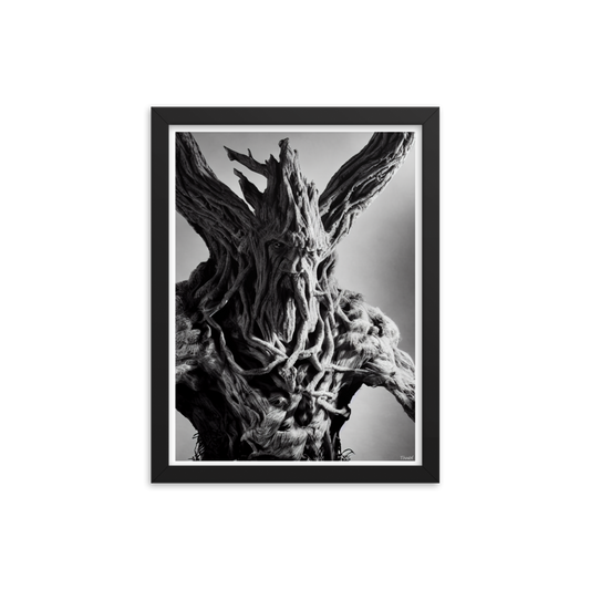 Portraits of Fictional Creatures - Treant: Lustre Paper Framed Poster
