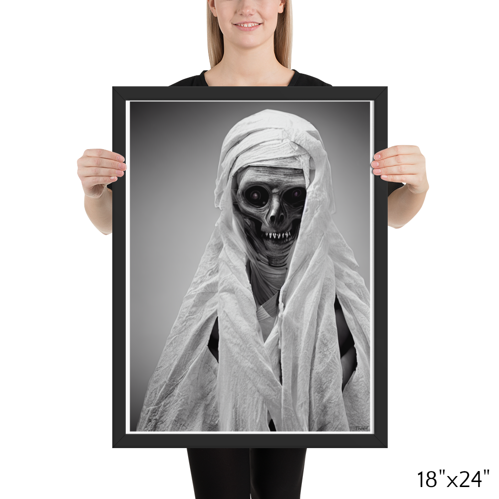 Portraits of Female Creatures - Mummy: Lustre Paper Framed Poster
