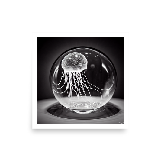 Preservation Spheres - Jellyfish: Lustre Paper Poster